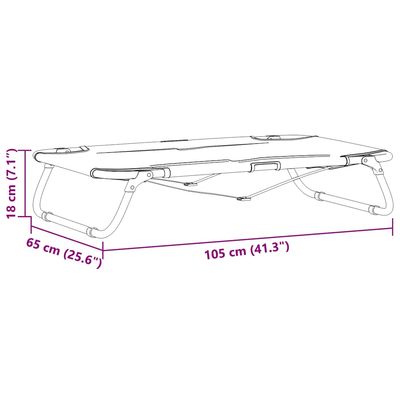 vidaXL Lit pliable pour chien