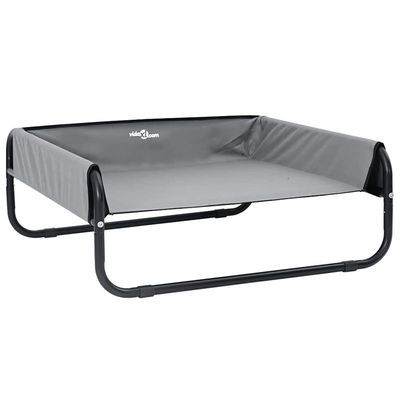 vidaXL Lit surélevé Oxford pour chien