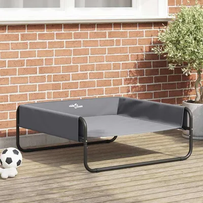 vidaXL Lit surélevé Oxford pour chien vidaXL Lit surélevé Oxford pour chien