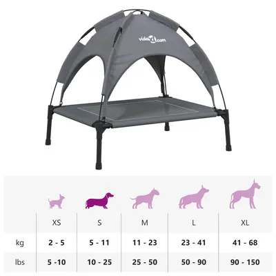 vidaXL Fauteuil d’extérieur pour chien vidaXL Fauteuil d’extérieur pour chien
