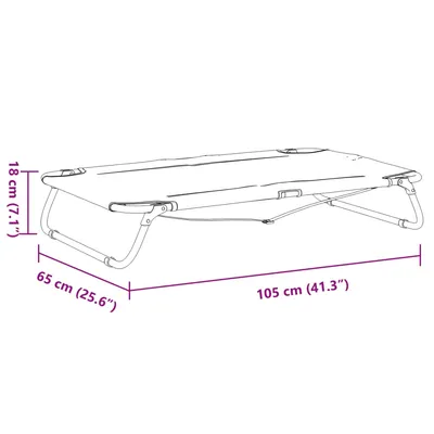 vidaXL Lit pliable pour chien vidaXL Lit pliable pour chien