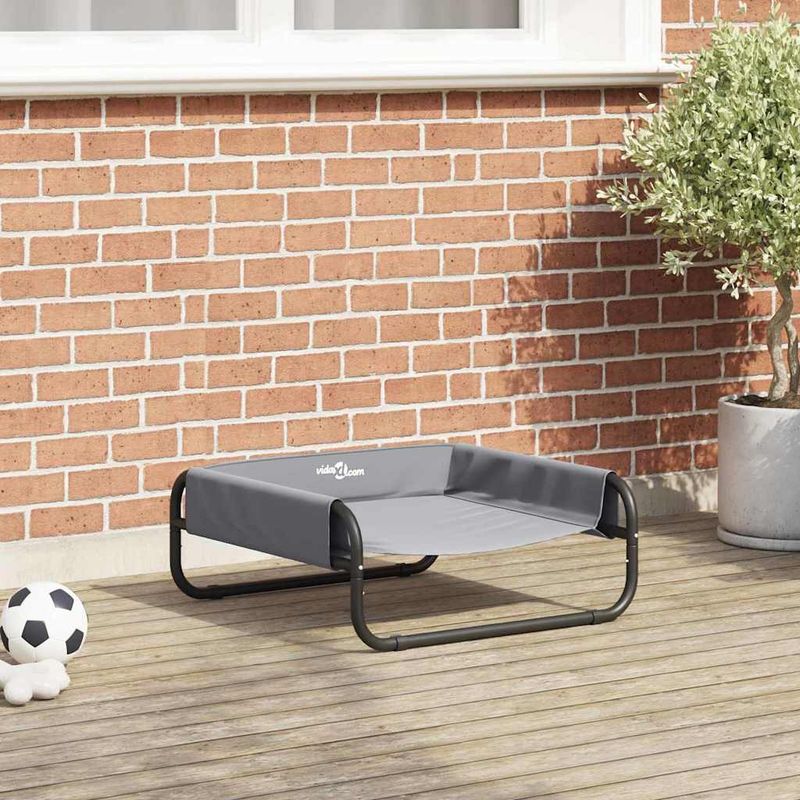 vidaXL Lit surélevé Oxford pour chien