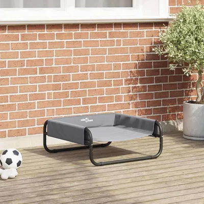 vidaXL Lit surélevé Oxford pour chien