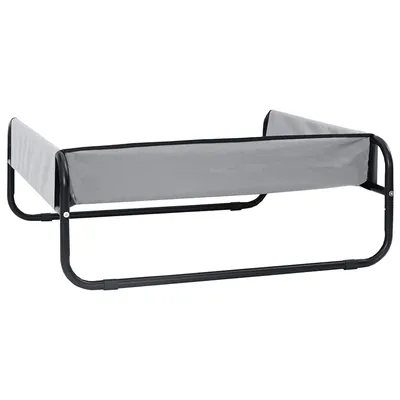 vidaXL Lit surélevé Oxford pour chien