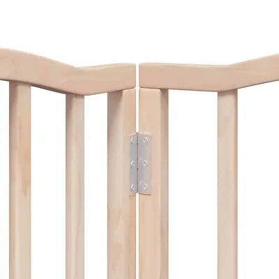 vidaXL Barrière en bois de peuplier pour chien