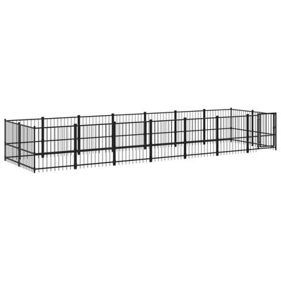 vidaXL Cage spacieuse pour chien