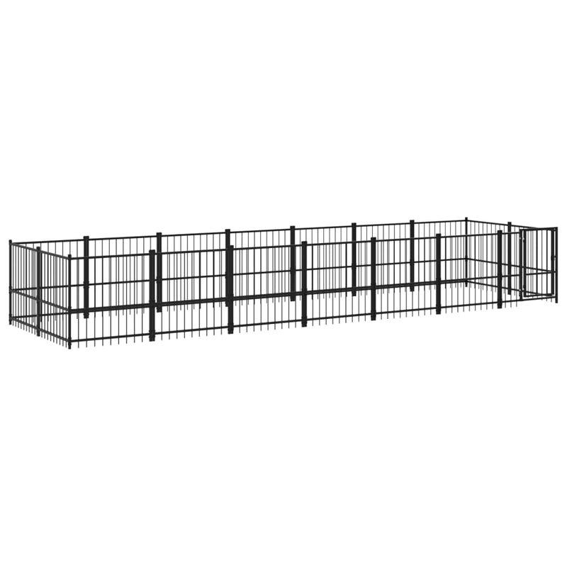 vidaXL Cage spacieuse pour chien