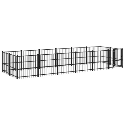 vidaXL Cage spacieuse pour chien