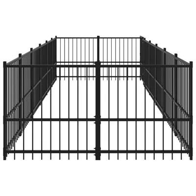 vidaXL Cage spacieuse pour chien