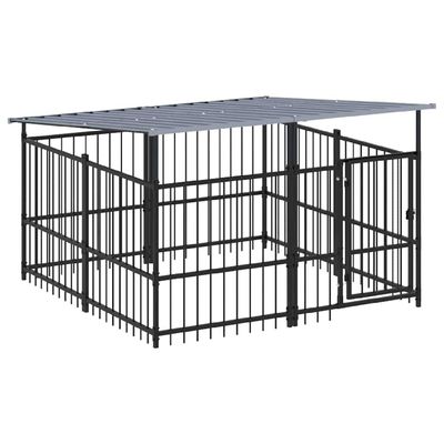 vidaXL Cage spacieuse pour chien