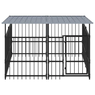 vidaXL Cage spacieuse pour chien