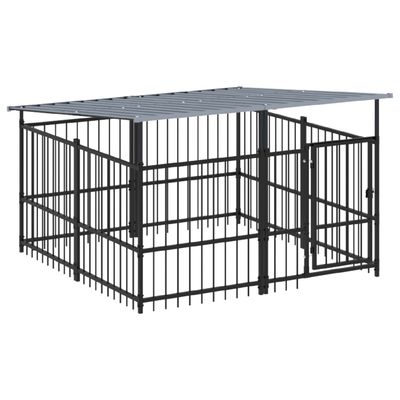 vidaXL Cage spacieuse pour chien