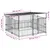 vidaXL Cage spacieuse pour chien