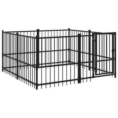 vidaXL Cage spacieuse pour chien