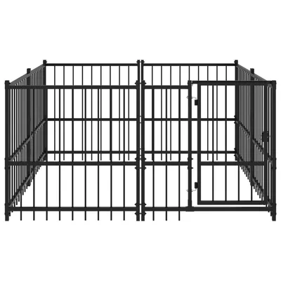 vidaXL Cage spacieuse pour chien