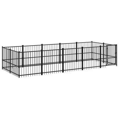 vidaXL Cage spacieuse pour chien