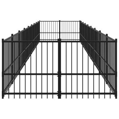 vidaXL Cage spacieuse pour chien