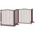 vidaXL Barrière en bois de peuplier pour chien