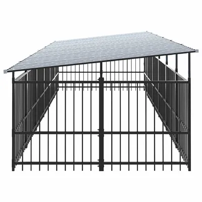 vidaXL Cage spacieuse pour chien