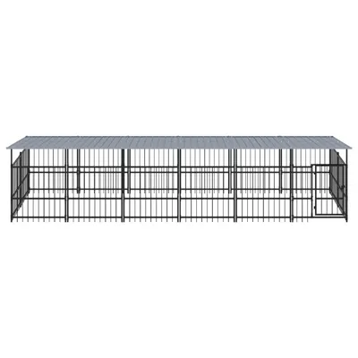 vidaXL Cage spacieuse pour chien