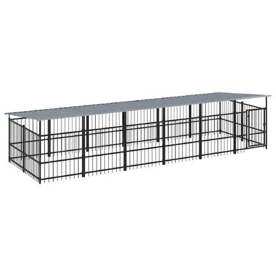vidaXL Cage spacieuse pour chien