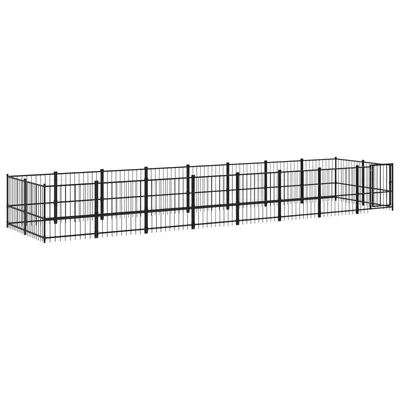 vidaXL Cage spacieuse pour chien