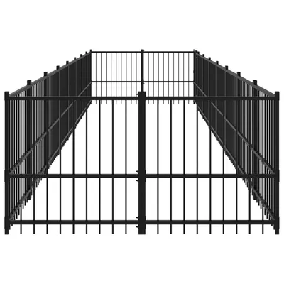 vidaXL Cage spacieuse pour chien