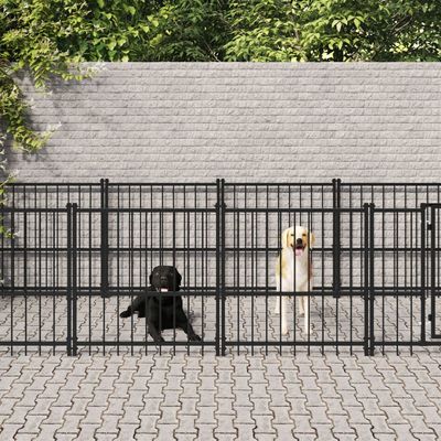 vidaXL Cage spacieuse pour chien