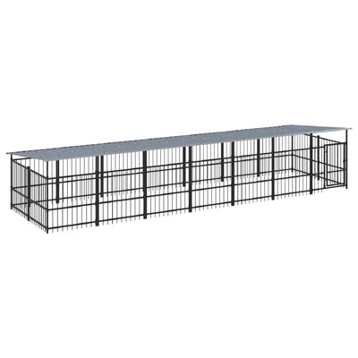vidaXL Cage spacieuse pour chien