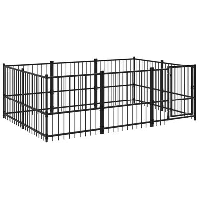 vidaXL Cage spacieuse pour chien