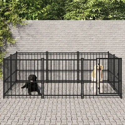 vidaXL Cage spacieuse pour chien vidaXL Cage spacieuse pour chien