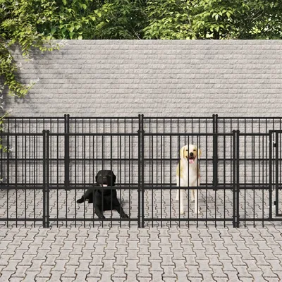 vidaXL Cage spacieuse pour chien vidaXL Cage spacieuse pour chien
