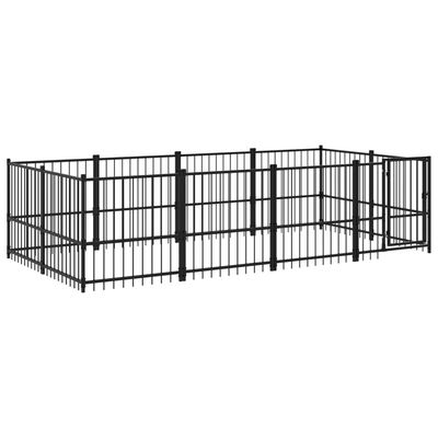 vidaXL Cage spacieuse pour chien