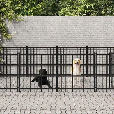 vidaXL Cage spacieuse pour chien vidaXL Cage spacieuse pour chien