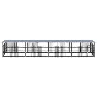 vidaXL Cage spacieuse pour chien