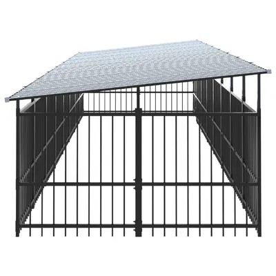 vidaXL Cage spacieuse pour chien