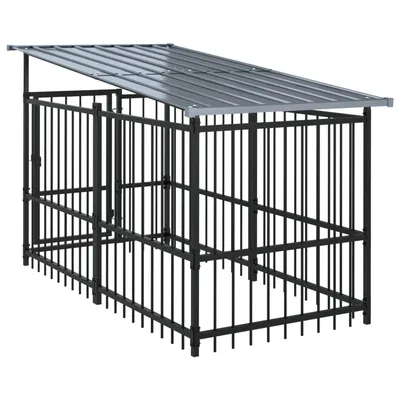 vidaXL Cage spacieuse pour chien