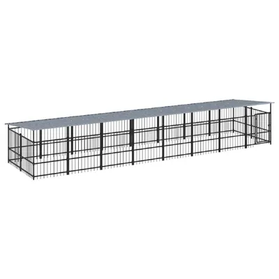 vidaXL Cage spacieuse pour chien