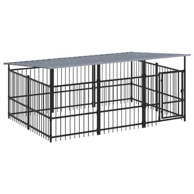 vidaXL Cage spacieuse pour chien