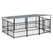 vidaXL Cage spacieuse pour chien
