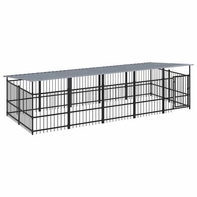 vidaXL Cage spacieuse pour chien