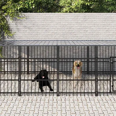 vidaXL Cage spacieuse pour chien vidaXL Cage spacieuse pour chien