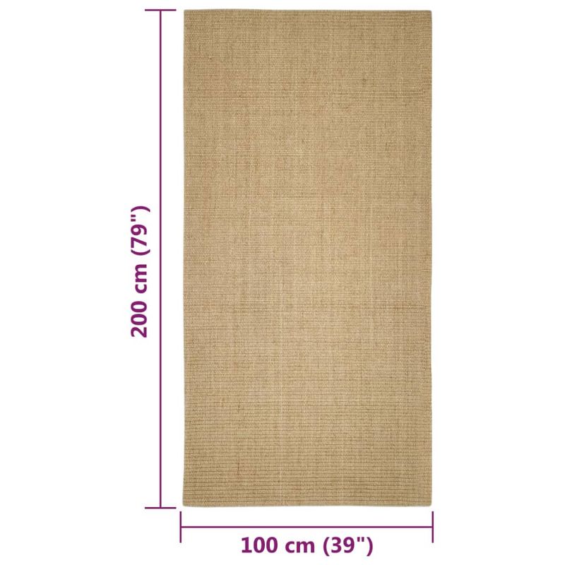 vidaXL Tapis en sisal et grattoir pour chat