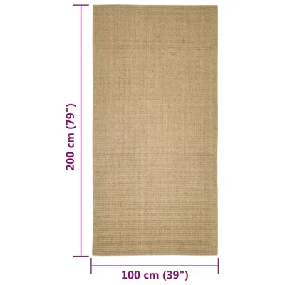 vidaXL Tapis en sisal et grattoir pour chat