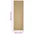 vidaXL Tapis en sisal pour chat
