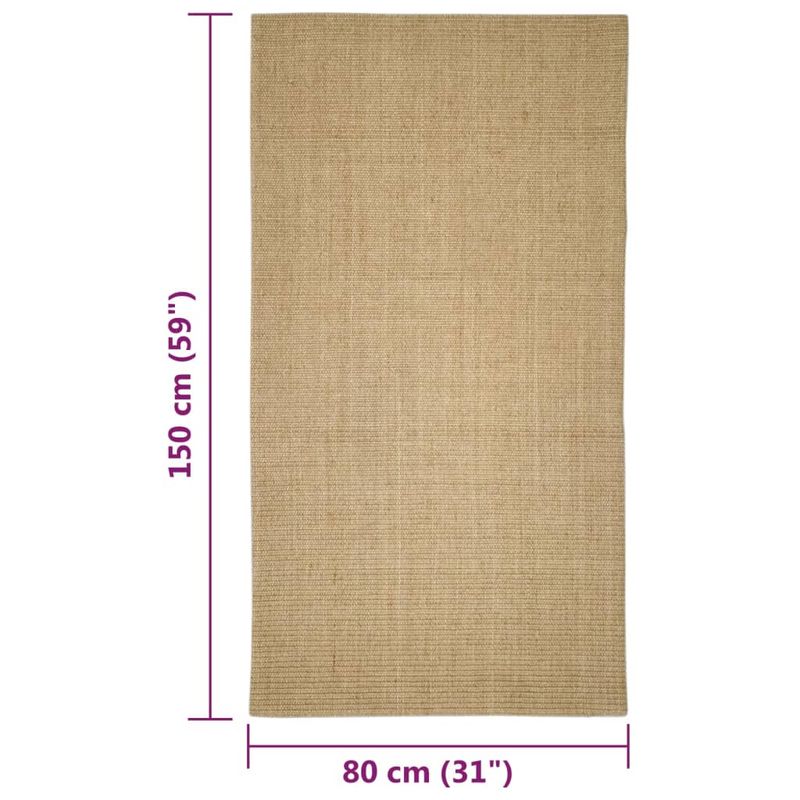 vidaXL Tapis en sisal et grattoir pour chat