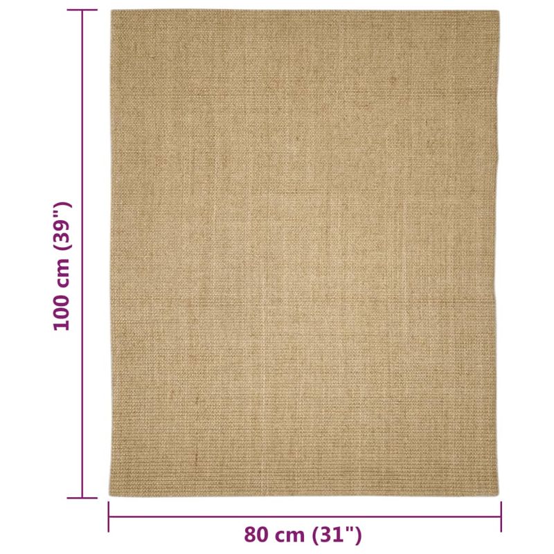 vidaXL Tapis en sisal et grattoir pour chat