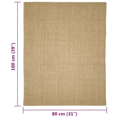 vidaXL Tapis en sisal et grattoir pour chat