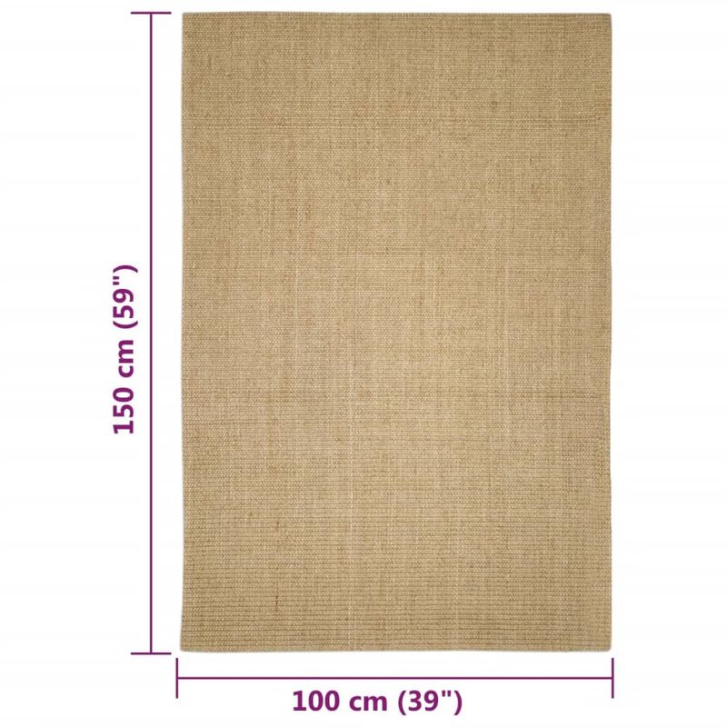 vidaXL Tapis en sisal pour chat