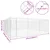 vidaXL Grande cage, chenil pour chien